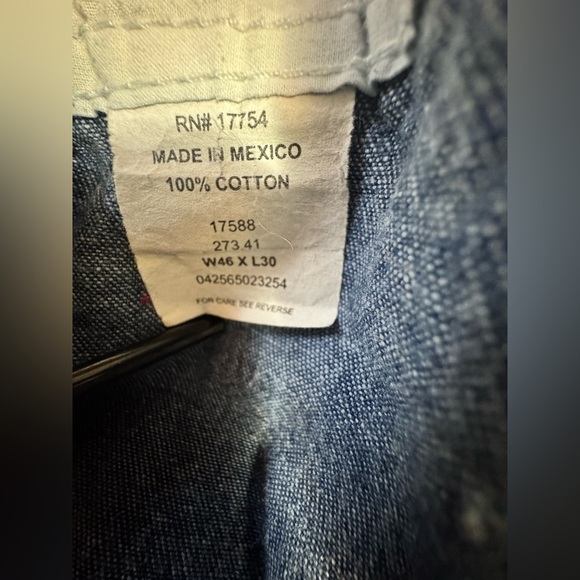 Key Imperial Aristocrat Overalls Vintage Blue Denim BIB Carpenter Jeans - Picture 5 of 10